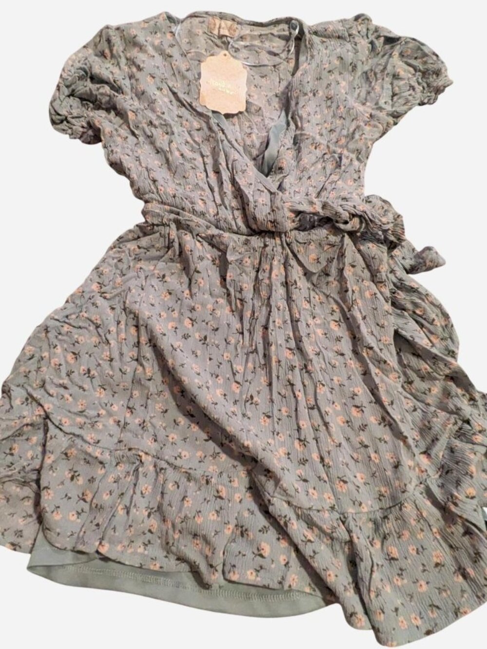 NWT Altar'd State blue floral mini dress